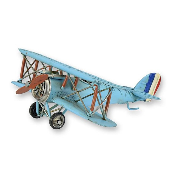 Model aeroplan bleu BL-325