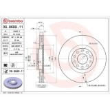 Set disc frana Audi A4 B5 (8d2) 11.94-12.01, A4 B7 (8ec) 11.04-01.09, A4 B7 Avant (8ed) 11.04-11.08, A4 B7 Convertible (8he) 01.02-01.10, A6 C5 (4b2), BREMBO