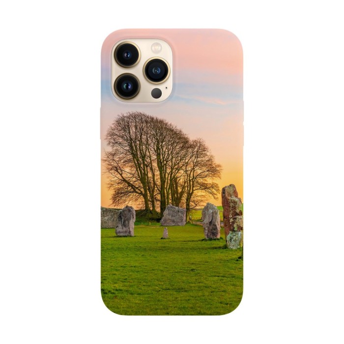 Husa compatibila cu Apple iPhone 14 Pro model Stonehenge, Silicon, TPU, Viceversa