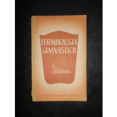 TERMINOLOGIA GIMNASTICII (1953)