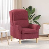 vidaXL Fotoliu Modern bordo Dimensiune Standard pentru Fotoliu