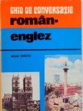 GHID DE CONVERSATIE ROMAN - ENGLEZ de MIHAI MIROIU, 1982