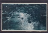 BUCURESTI LACUL CISMIGIU CIRCULATA 1934 FOTOGRAFIE ORIGINALA N. ORLAND