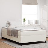 VidaXL Cadru de pat Crem 120x190 cm din țesătură de catifea