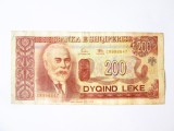 Rară! Albania 200 Leke 1994,bancnota din imagini la cel mai mic preț