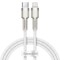 Baseus Cafule Cablu USB C - Lightning, PD, 20W, 1m (alb)