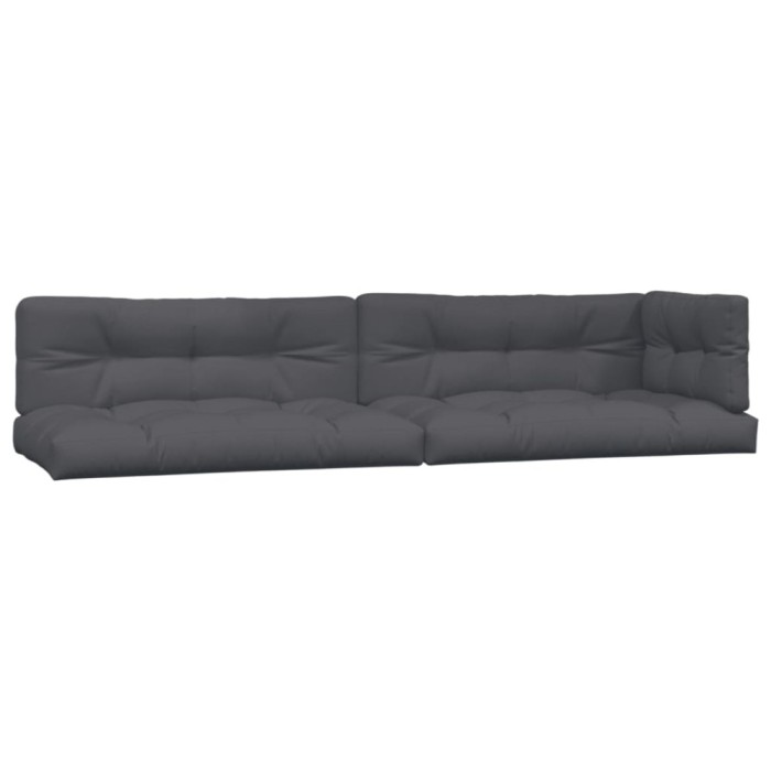 Perne pentru paleti, 5 buc., antracit, material textil