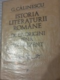 ISTORIA LITERATURII ROMANE DE LA ORIGINI P&Acirc;NĂ &Icirc;N PREZENT