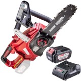 Raider RDP-SCHS20 + RDP-R20 - Drujba 25 cm 5.6 m/s + Set 1 acumulator si incarcator Li-Ion 20 V 4 Ah