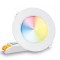 Spot LED Miboxer 6W RGB+CCT 600lm 118x38mm 2700K 6500K, 16 milioane de culori intensitatea luminii ajustabila, control de la distanta 30m 2.4GHz