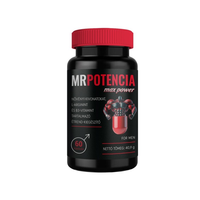 Supliment Pentru Potenta Mr. Potencia Max Power, 60 Caps.