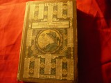 Almanah Hachette 1928 cu coperta Art Nouveau , 612 pag ,lb. franceza