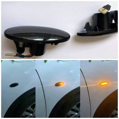 Set 2 bucati semnalizari dinamice LED SMART &amp;amp; Nissan Juke Micra Leaf etc foto