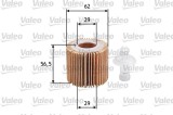 VALEO 586583 Filtru ulei