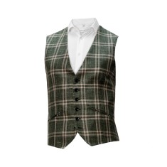 Vesta barbati slim verde VE02