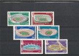 ROMANIA 1979 LP 991 PREOLIMPIADA DE VARA MOSCOVA SERIE MNH NESTAMPILATA
