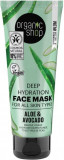 Masca hidratanta pentru fata Avocado &amp; Aloe, 75ml, Organic Shop