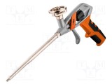 Pistol spumă montare aluminiu m&acirc;ner TPR NEO TOOLS