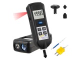 Tahometru PCE INSTRUMENTS cu LCD, 5 cifre, RS232, măsurare viteză rpm