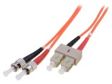 &quot;Patch Cord Fibră OM2 SC/UPC-ST/UPC 2m LSZH Portocaliu&quot;, Digitus