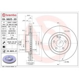 Set disc frana Mercedes Cls (C219) 10.04-02.11, Clasa E (W211) 03.02-03.09, Clasa E T-Model (S211) 02.03-07.09, Glk-Class (X204) 06.08-12.15, Fata, 3, BREMBO