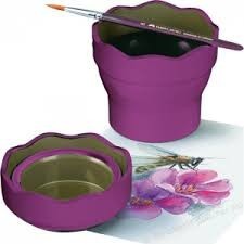 Cutie apa Click&amp;amp;Go, Faber-Castell roz foto