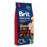 Brit Adult Large, hrana uscata pentru caini, Pui, 15 kg