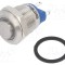 Comutator anti-vandalism ONPOW Poz: 2 SPST-NO 2A/36VDC IP65 verde