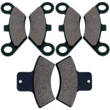 Set Placute Frana ATV Linhai 250 260 275 300 320 400, Fata + Spate, 3 Etriere, Cod OEM 22245, 22111