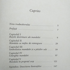 Teoria si practica mandalei, 1995, HUMANITAS