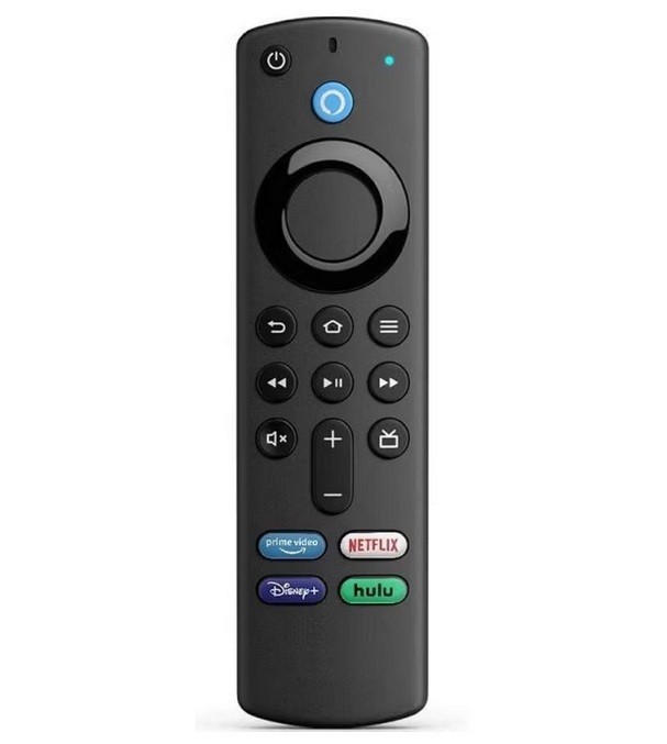Telecomanda Pentru Player Amazon Fire TV Stick 4K cu Microfon, Bluetooth, Prime Video, Netflix, Disney+ si Hulu