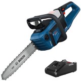 Bosch GKE 18V-40 + GAL 18V-40 - Drujba fara acumulatori Li-Ion 18 V - Ah 40 cm 12.4 m/s + Incarcator acumulatori
