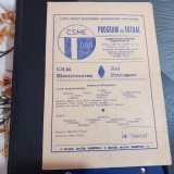 Program CSM Electromures Tg. Mures - Jiul Petrosani