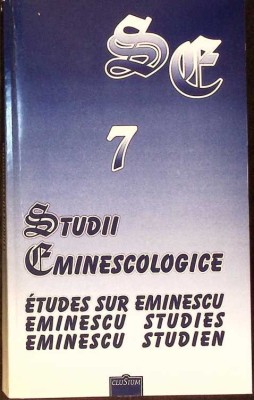 STUDII EMINESCOLOGICE 7-V.S. CONSTANTINESCU, C. VIZITEU, L. CIFOR-277462 foto
