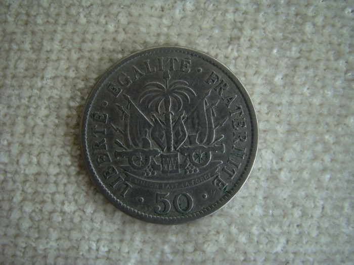 50 Centimes 1907 - HAITI