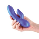 Vibrator Rabbit Seduction Angel, Indigo Metalic, 17 cm, NS Toys