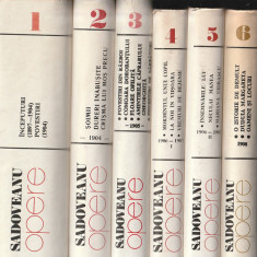 SADOVEANU - OPERE ( EDITIE CRITICA DE CORNEL SIMIONESCU ) - 6 VOLUME