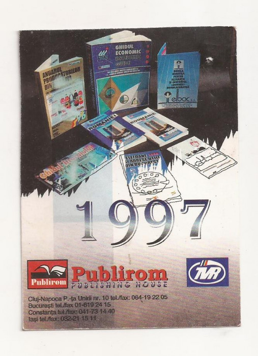 Calendar Vechi - PUBLIROM 1997