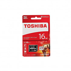 Card de memorie Toshiba microSDHC 16GB Clasa 10 cu adaptor SD foto
