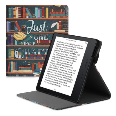 Husa pentru Amazon Kindle Oasis 10, Kwmobile, Multicolor, Piele ecologica, 49418.05 foto