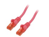 Patch Cord Goobay Cat 6 U/UTP CCA RJ45 95279, cablu litat ambele părți