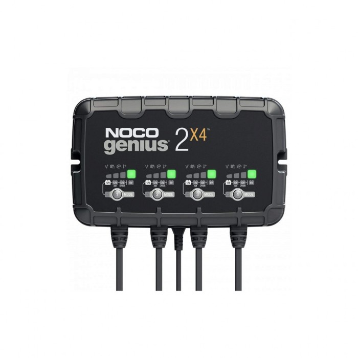 NocoGenius redresor Smart 6+12V 2A pentru 4 acumulatori maxim 40A GENIUS2x4 (1/2)