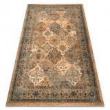 Covor de l&acirc;nă Polonia Azer Cadru oriental bej, 170x235 cm