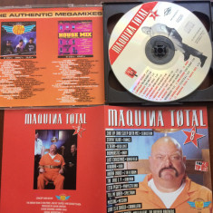 Maquina Total 8 1995 dublu disc 2 CD selectii muzica euro house trance dance NM