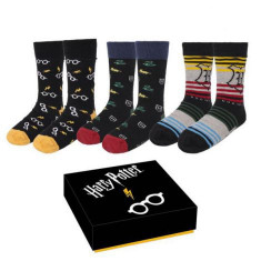 Set 3 perechi sosete Harry Potter, 35-41