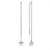 Cercei Argint 925 Atcom, Cristale, Diametru 8mm, Argintiu, Femei. Cadou Valentine&#039;s Day, Craciun, Martisor. Elegant, Rafinat