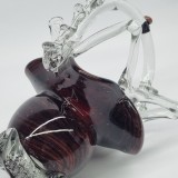 Bibelou - Cosulet sticla romaneasca, vintage - Epoca de aur, perioada comunista