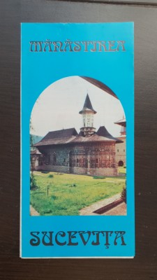 Mănăstirea SUCEVIȚA (pliant) foto