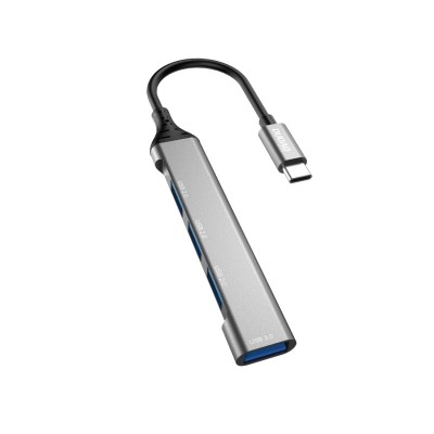 Hub USB-C Dudao A16T 3 x USB-A &amp;ndash; 1 x USB-A 3.0 Negru foto
