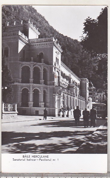 bnk cp Baile Herculane - Sanatoriul balnear - Pavilionul nr 1 - circulata